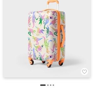 Colorful Dinosaur Kids Suitcase